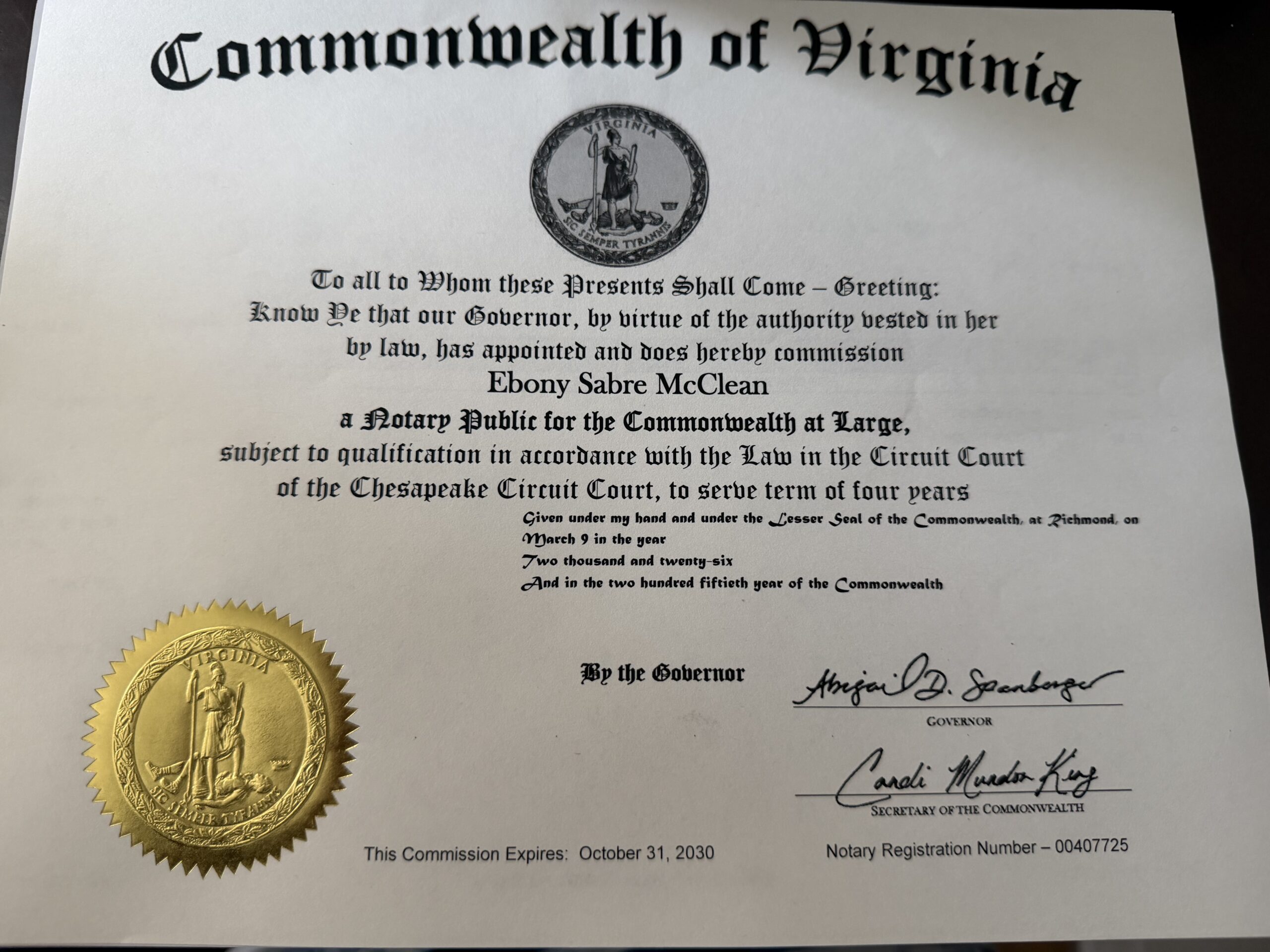 Notary Services Available